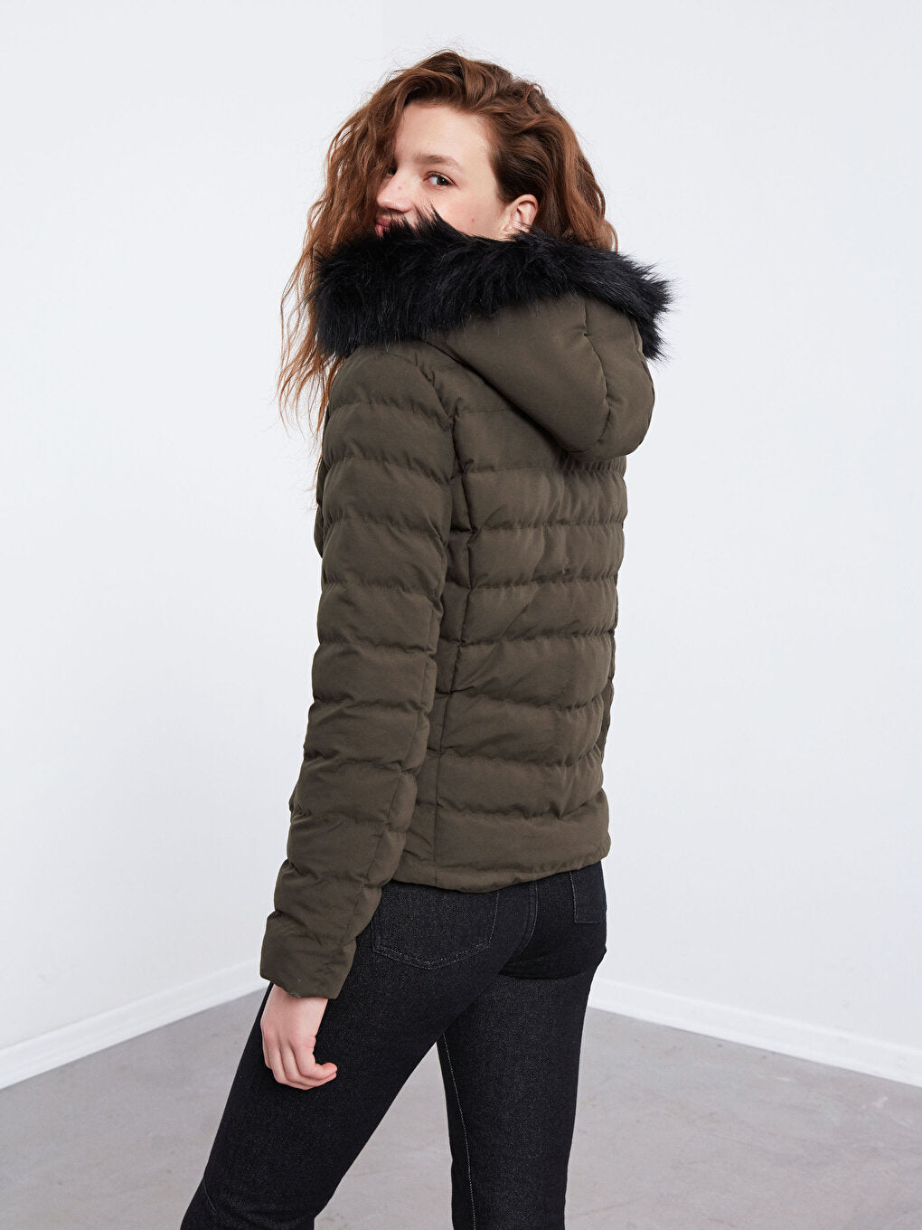 Hooded Thick Puffer Jacket