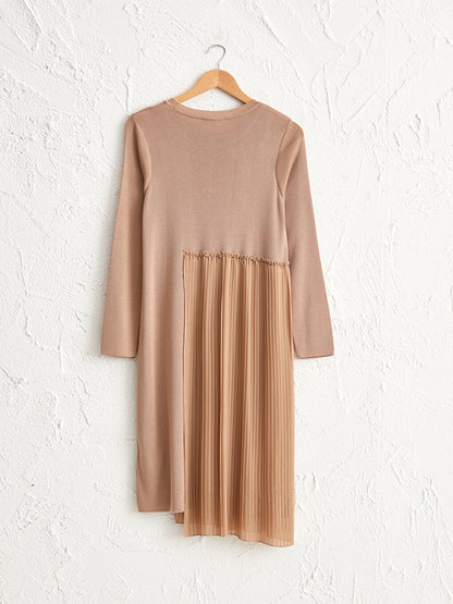 Pleat Tulle Detailed Tunic