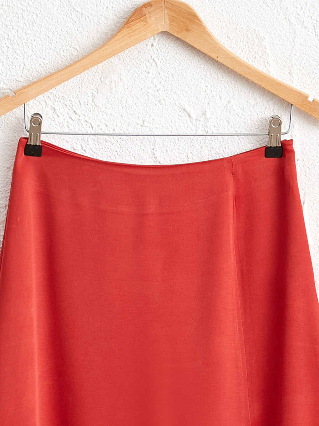 Standard Fit Satin Women's A-Line Satin Skirt