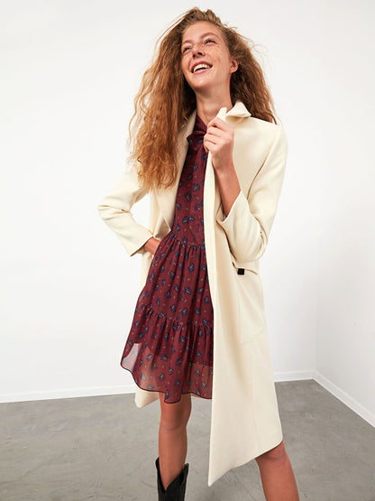 Collared Thick Cashmere Coat