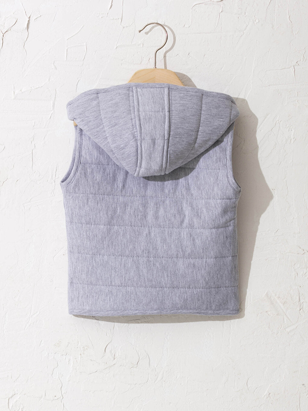 Baby Boy Hooded Zipper Vest