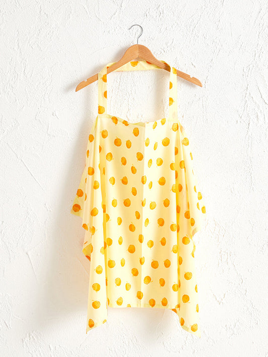 Patterned Breastfeeding Apron