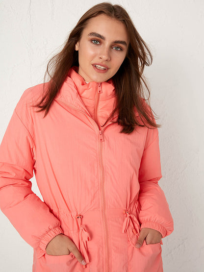 Antibacterial Fabric Raincoat and Down Jacket Set