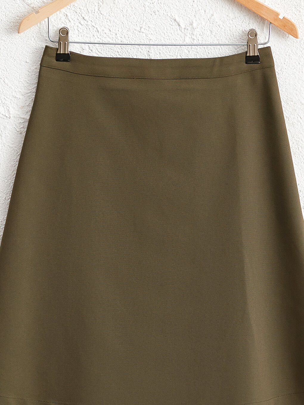 A Cut Gabardine Skirt