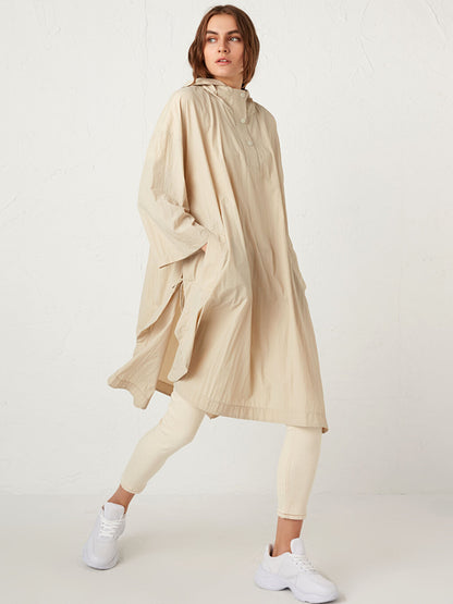 Hooded Thin Raincoat