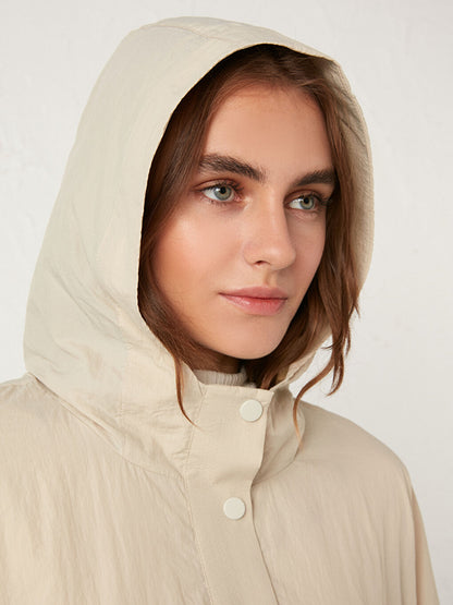 Hooded Thin Raincoat