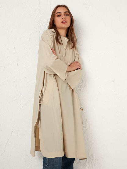 Hooded Thin Raincoat