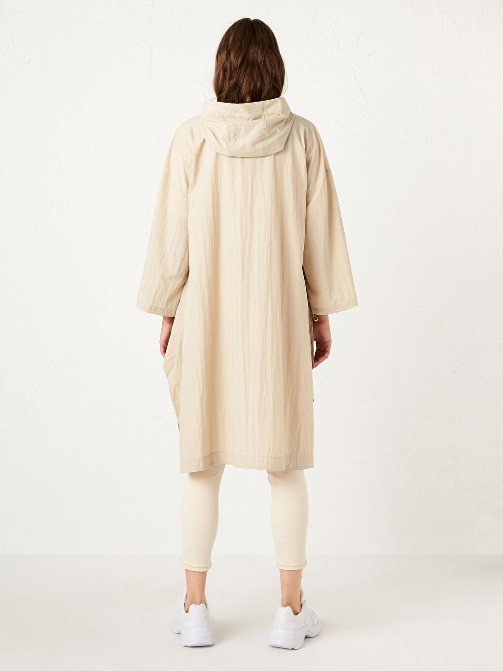 Hooded Thin Raincoat