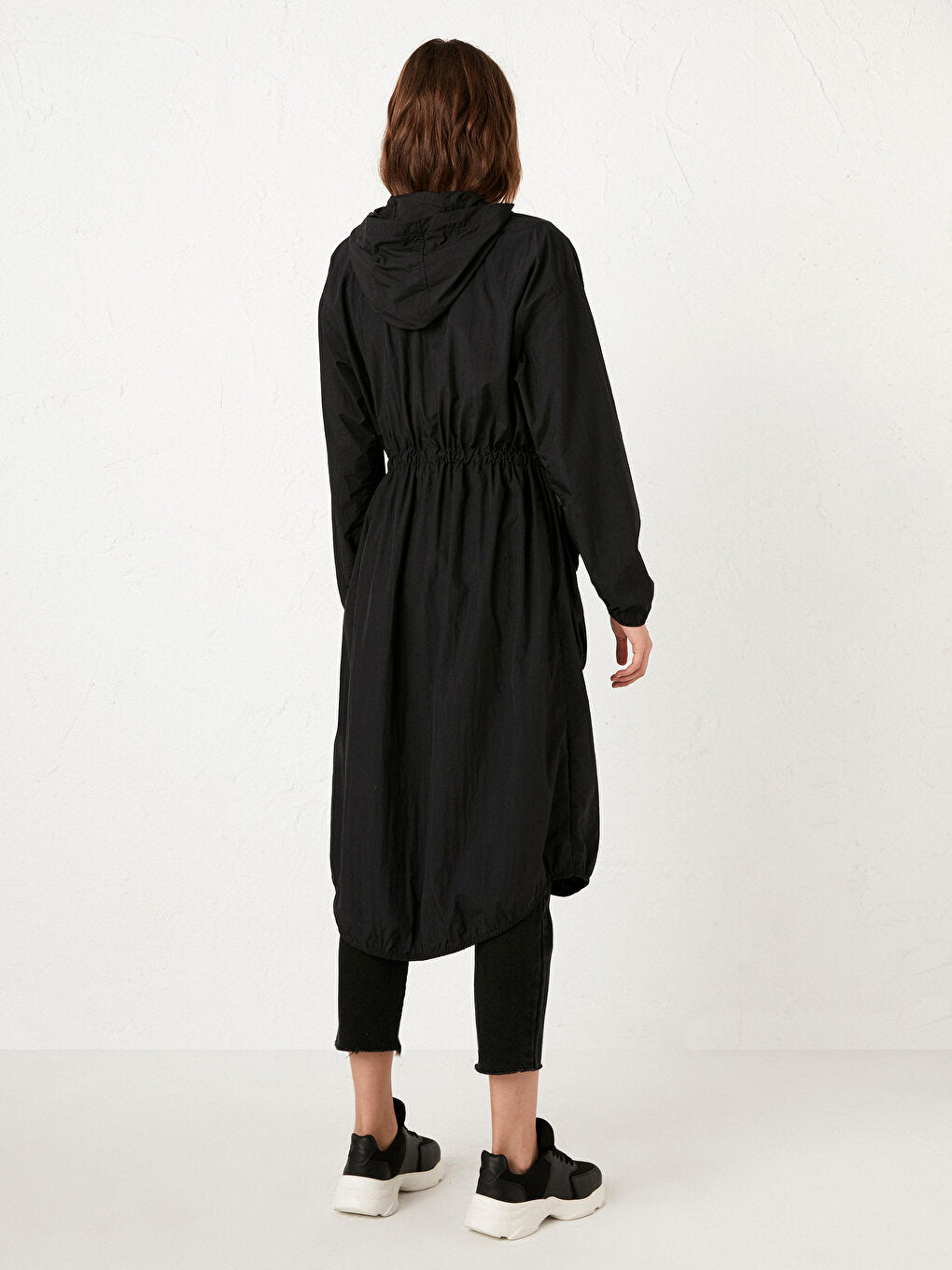 Hooded Thin Raincoat