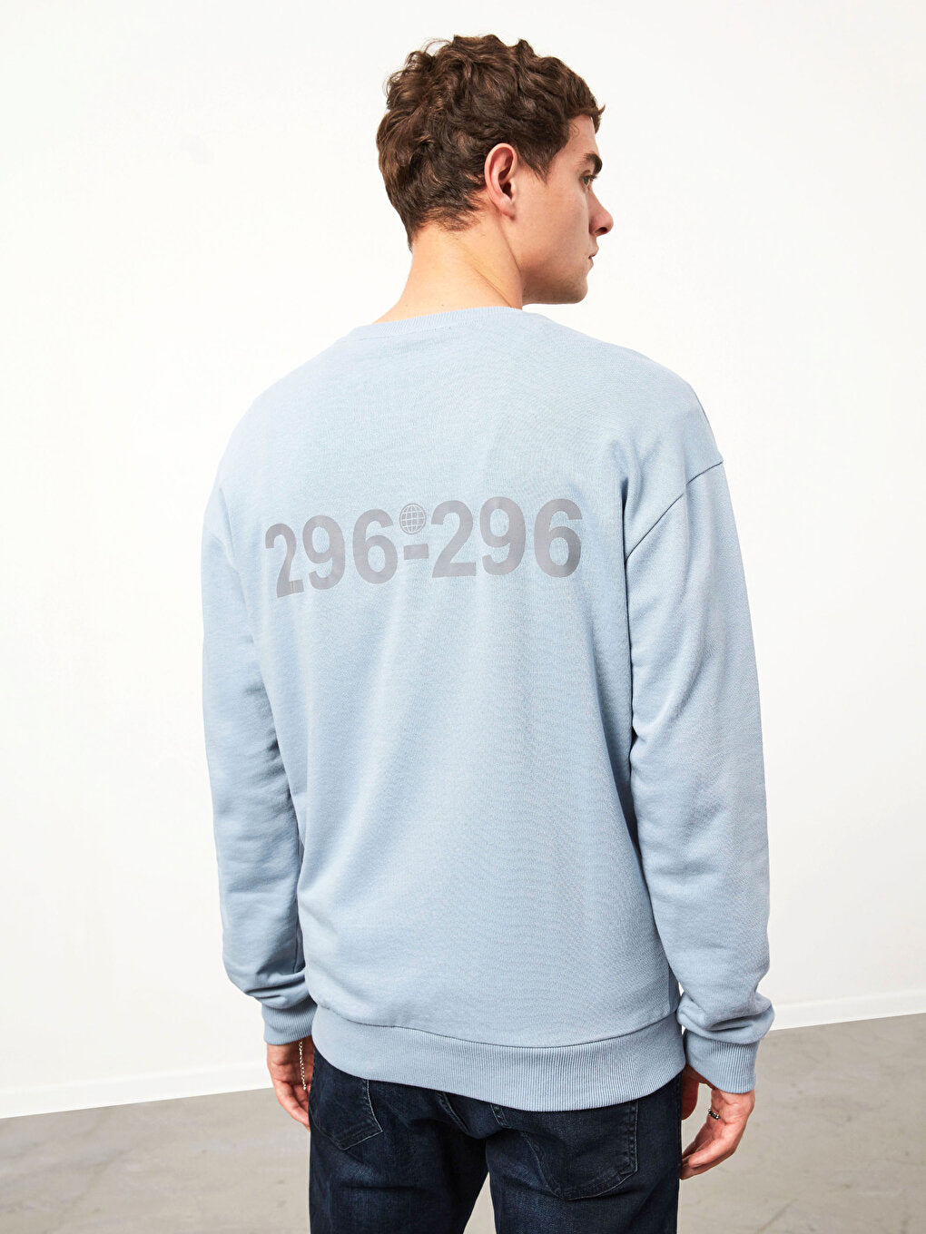 Printed Oversize Sweatshirt