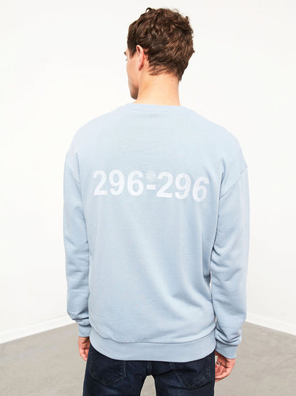 Printed Oversize Sweatshirt