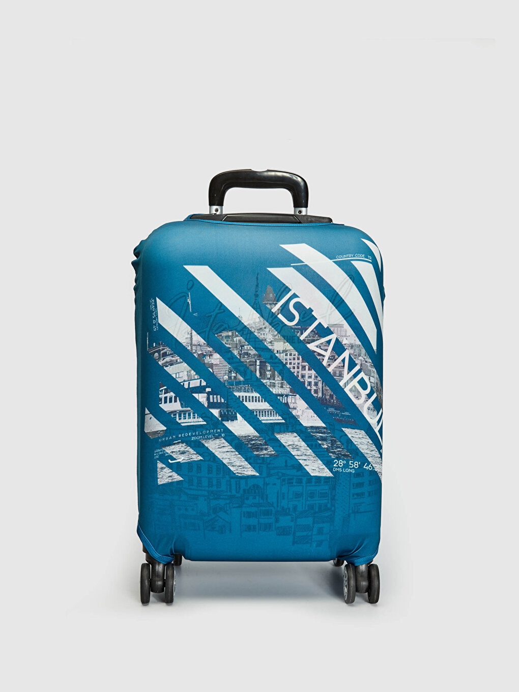 Istanbul Printed Luggage Cover