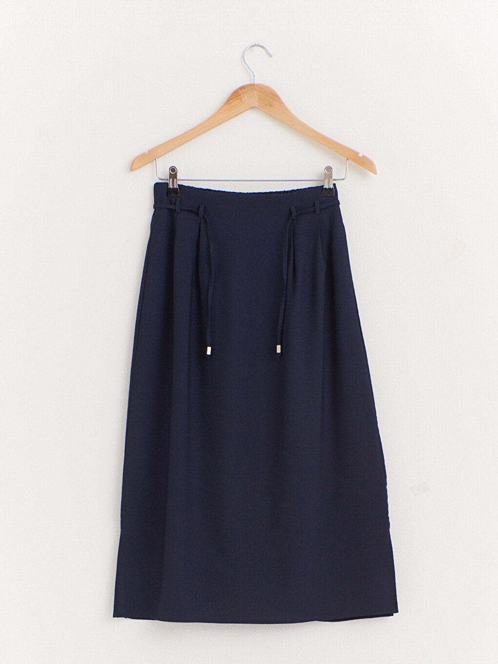 Elastic Waist Viscose Skirt