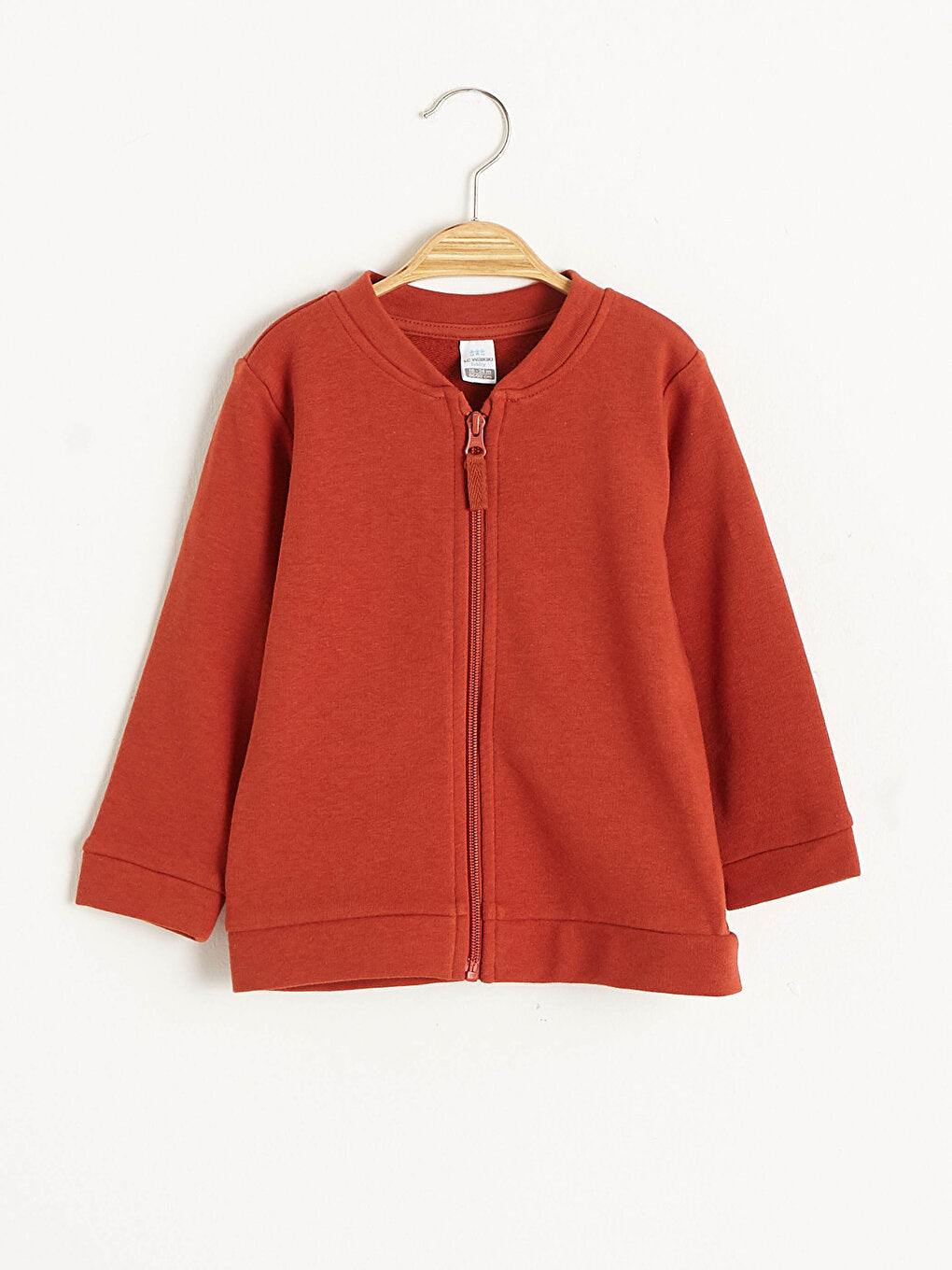 Baby Boy Zippered Sports Cardigan