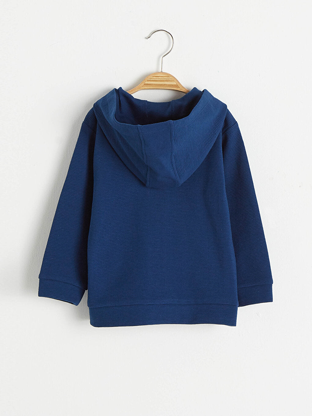 Baby Boy Zipper Hooded Cardigan