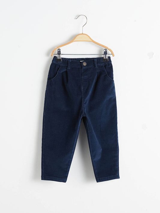 Baby Boy Velvet Trousers