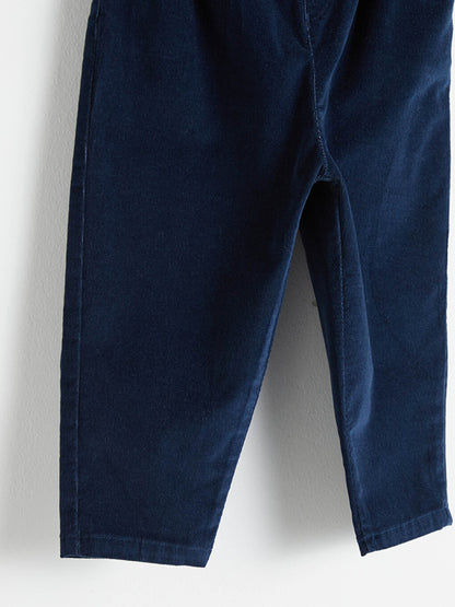 Baby Boy Velvet Trousers