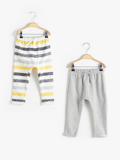 Baby Boy Tracksuit Bottom 2-pack