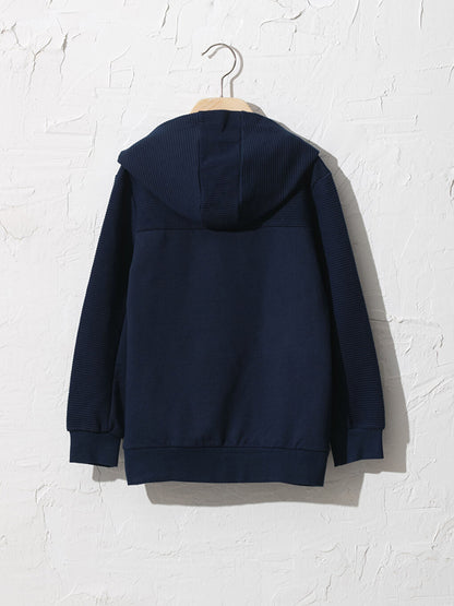 Boy's Hooded Sweatshirt