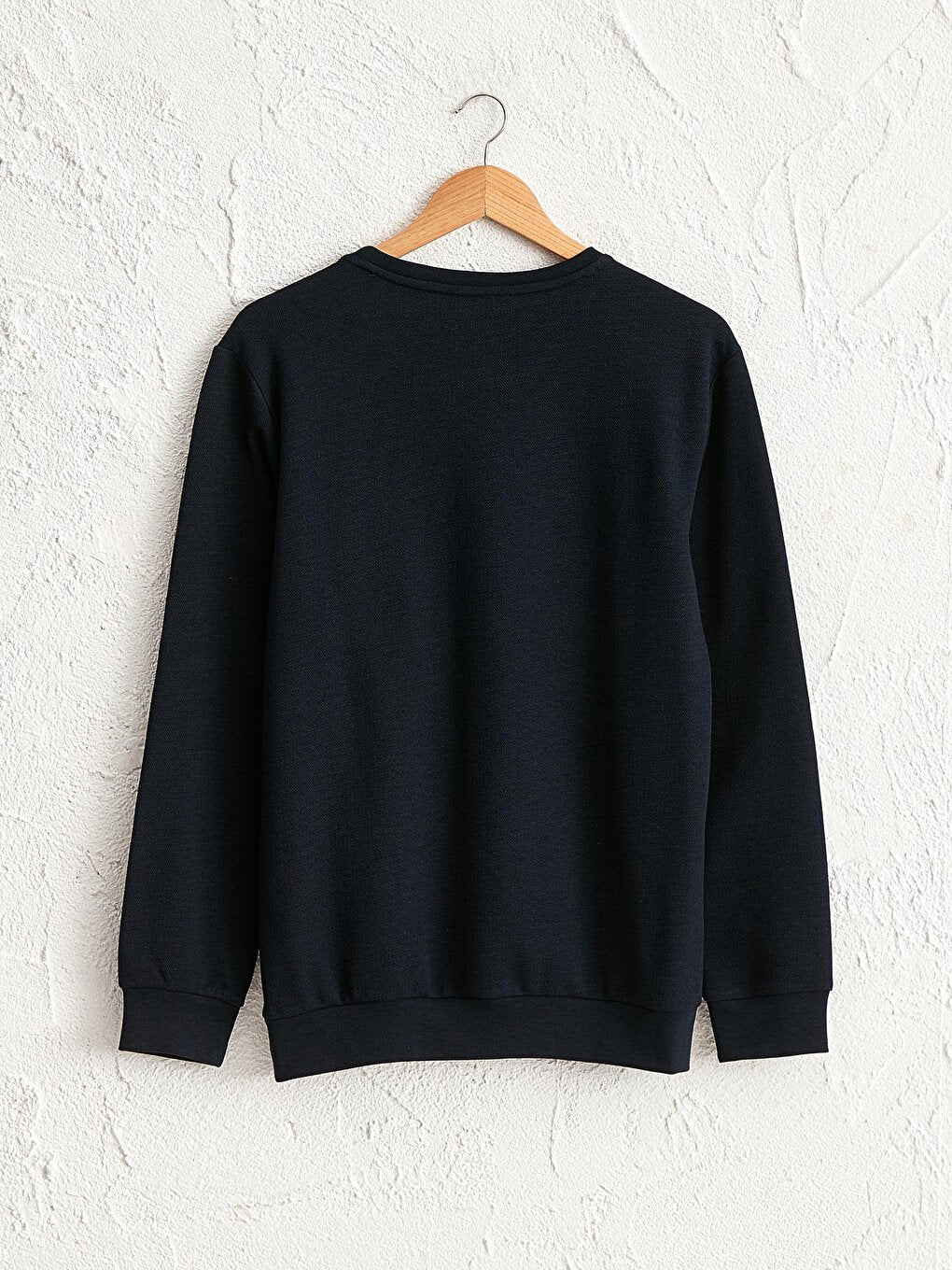 Crew Neck Long Sleeve Men's Sweatshirt