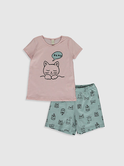 Girl's Organic Cotton Pajama Set