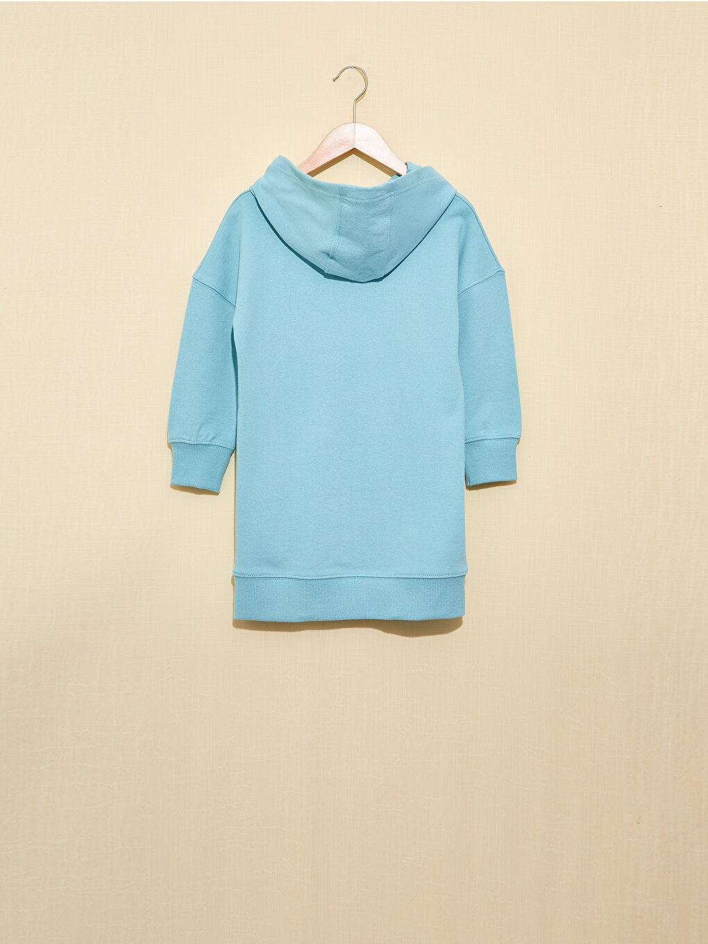 Girl's Organic Cotton Hooded Dress