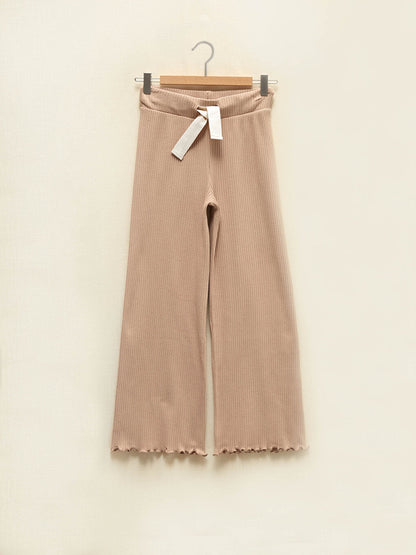 Girl's Organic Cotton Trousers