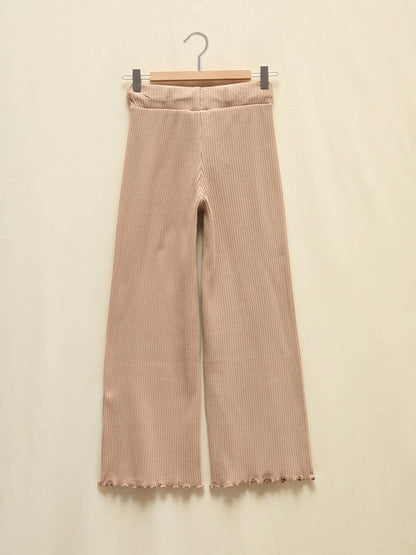 Girl's Organic Cotton Trousers