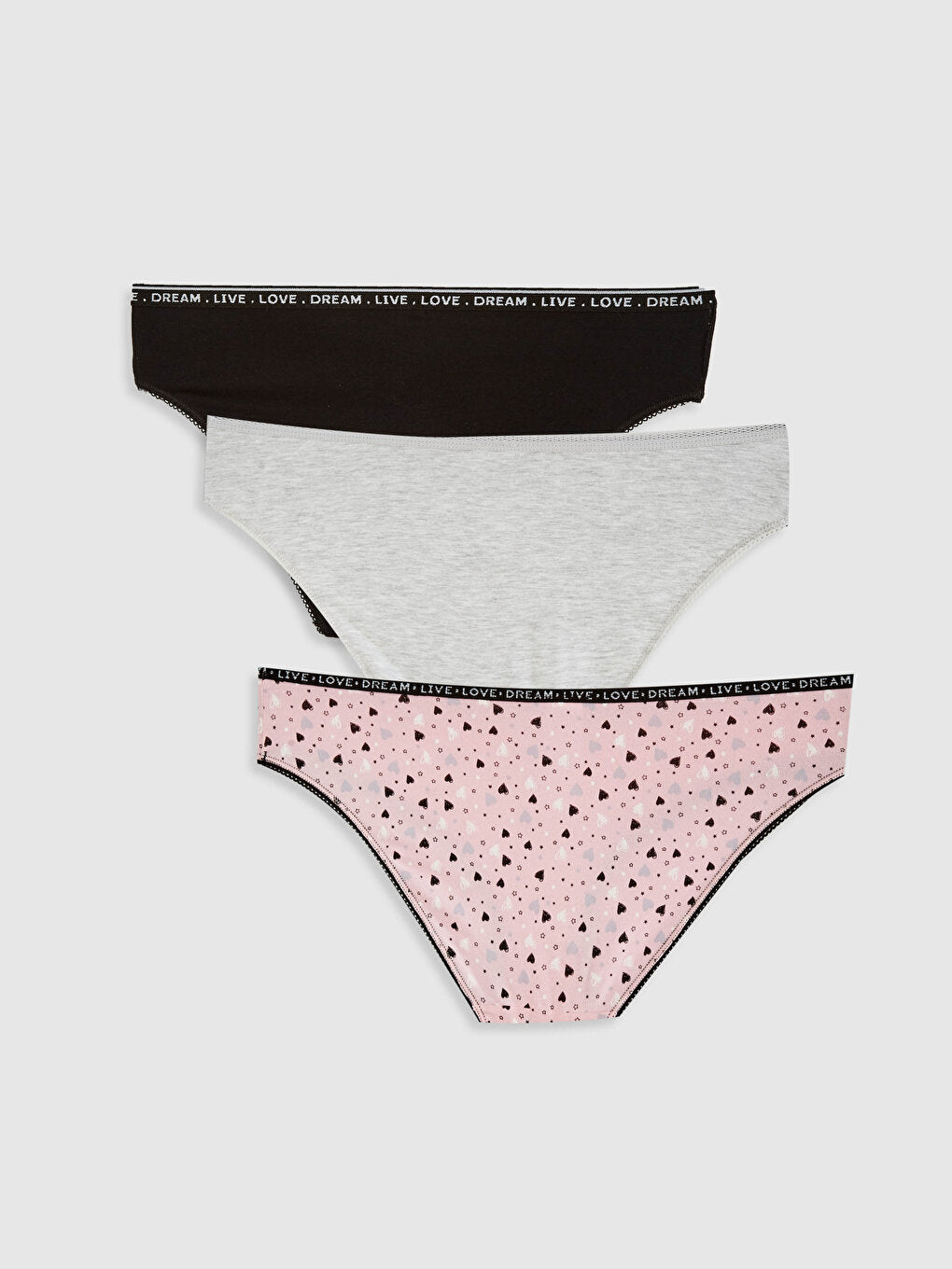 Printed Classic Panties 3-Piece