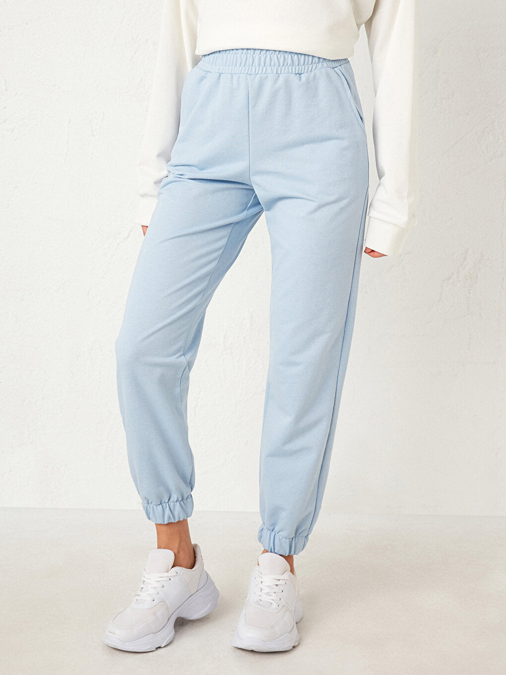 Elastic Waist Jogger Tracksuit Bottom