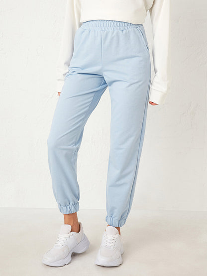 Elastic Waist Jogger Tracksuit Bottom