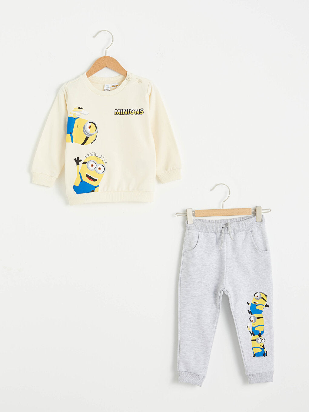 Baby Boy Minions Printed Set of 2