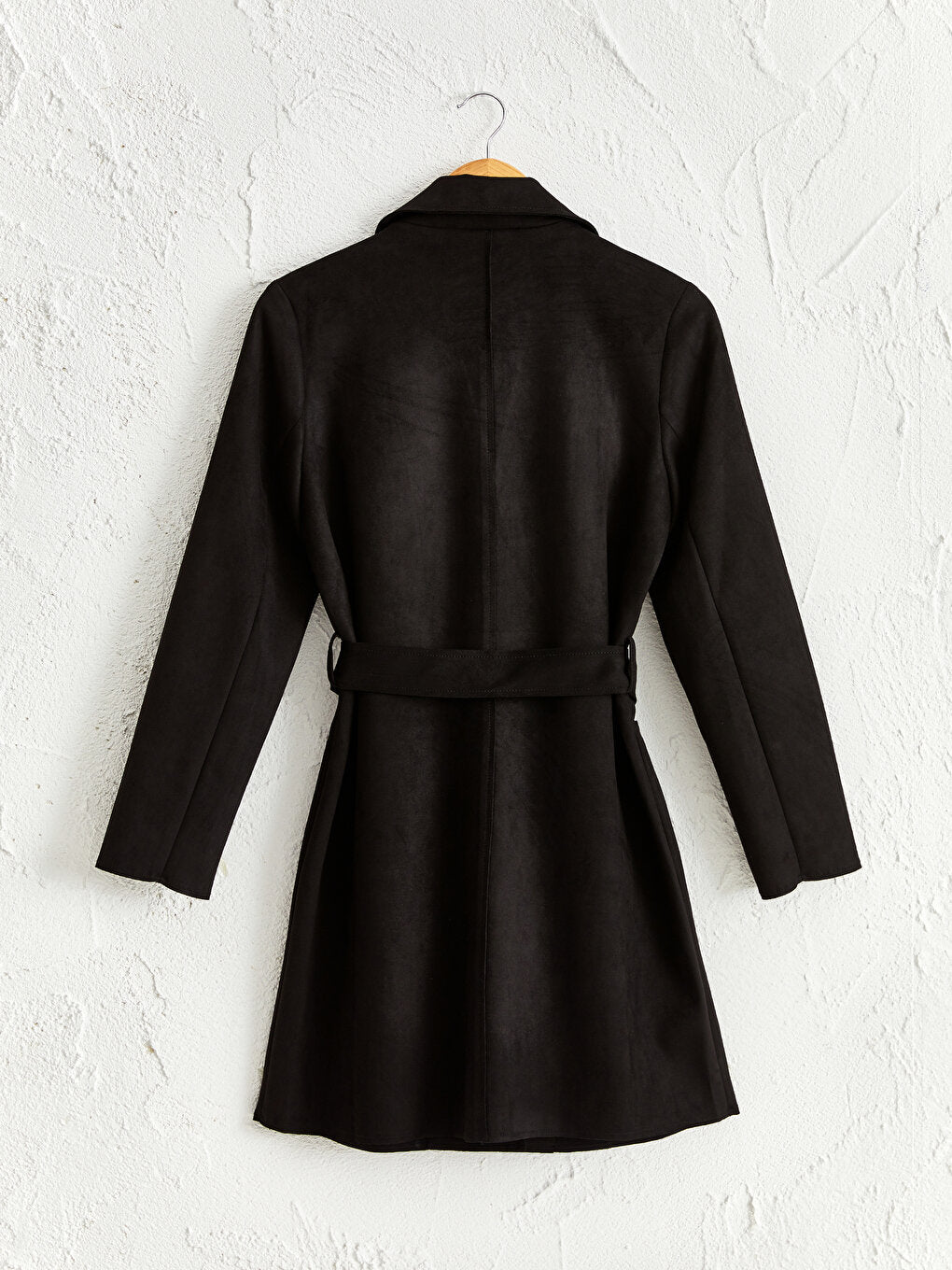 Jacket Collar Long Sleeve Women's Trench Coat