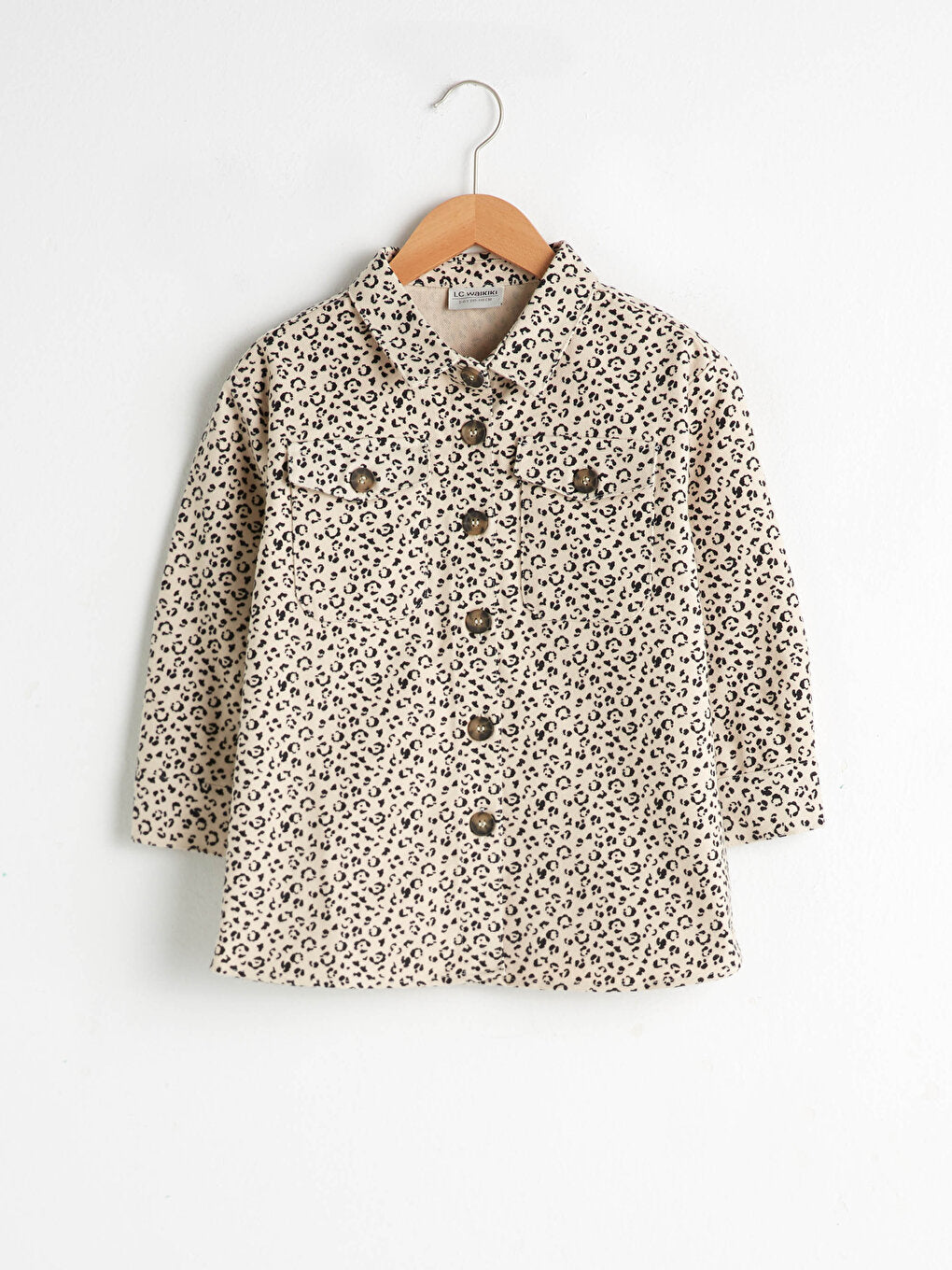 Girl's Patterned Cotton Shirt