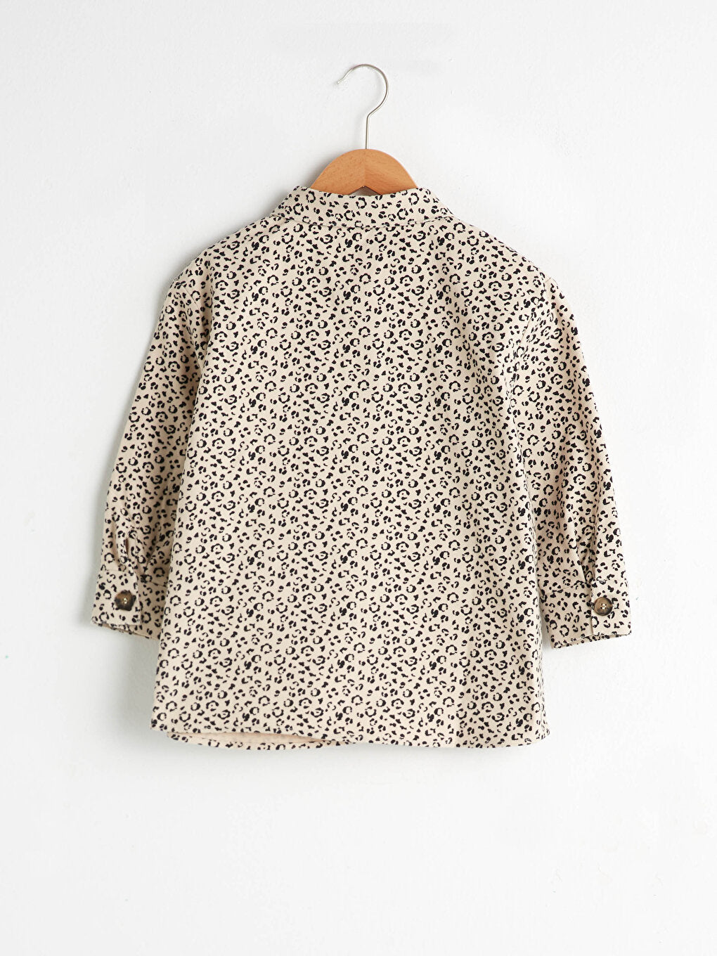 Girl's Patterned Cotton Shirt