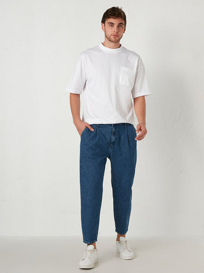 Balloon Fit Jean Trousers