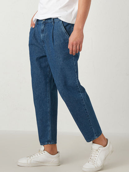 Balloon Fit Jean Trousers