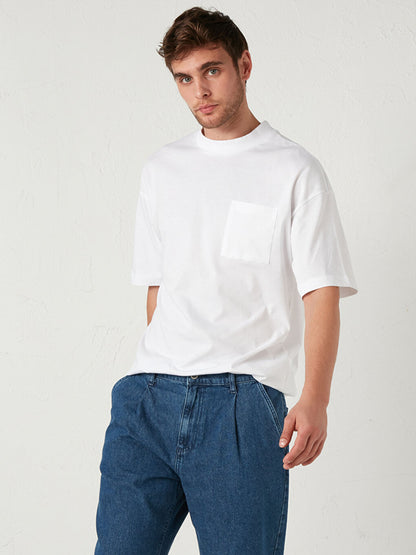 Balloon Fit Jean Trousers