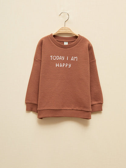 Baby Boy Organic Cotton Sweatshirt