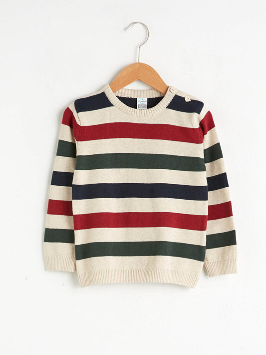 Baby Boy Striped Knitwear Sweater