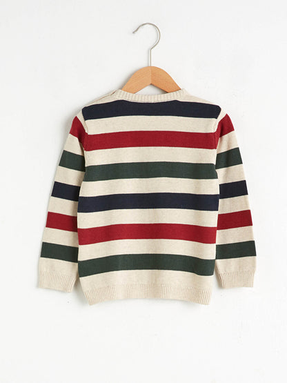 Baby Boy Striped Knitwear Sweater