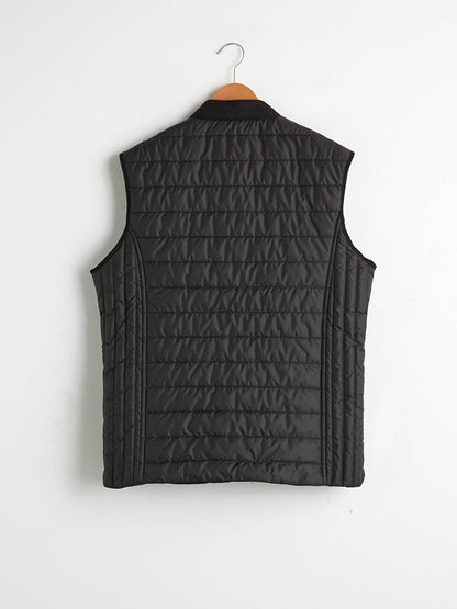 Slim Fit Men's Suede Vest