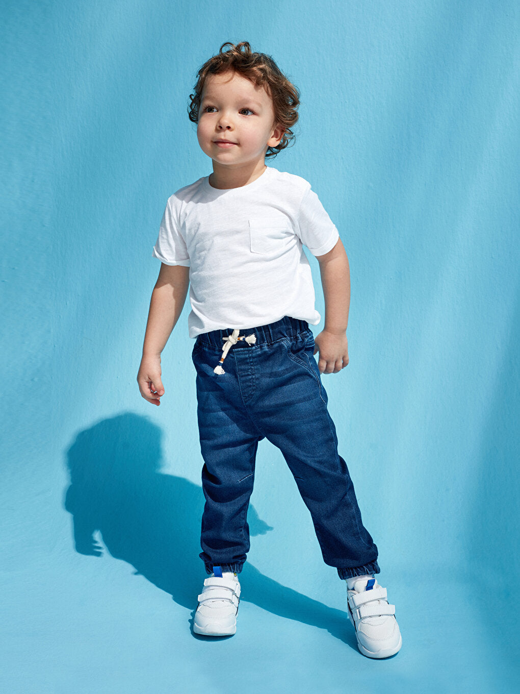 Baby Boy Jean Jogger Pants