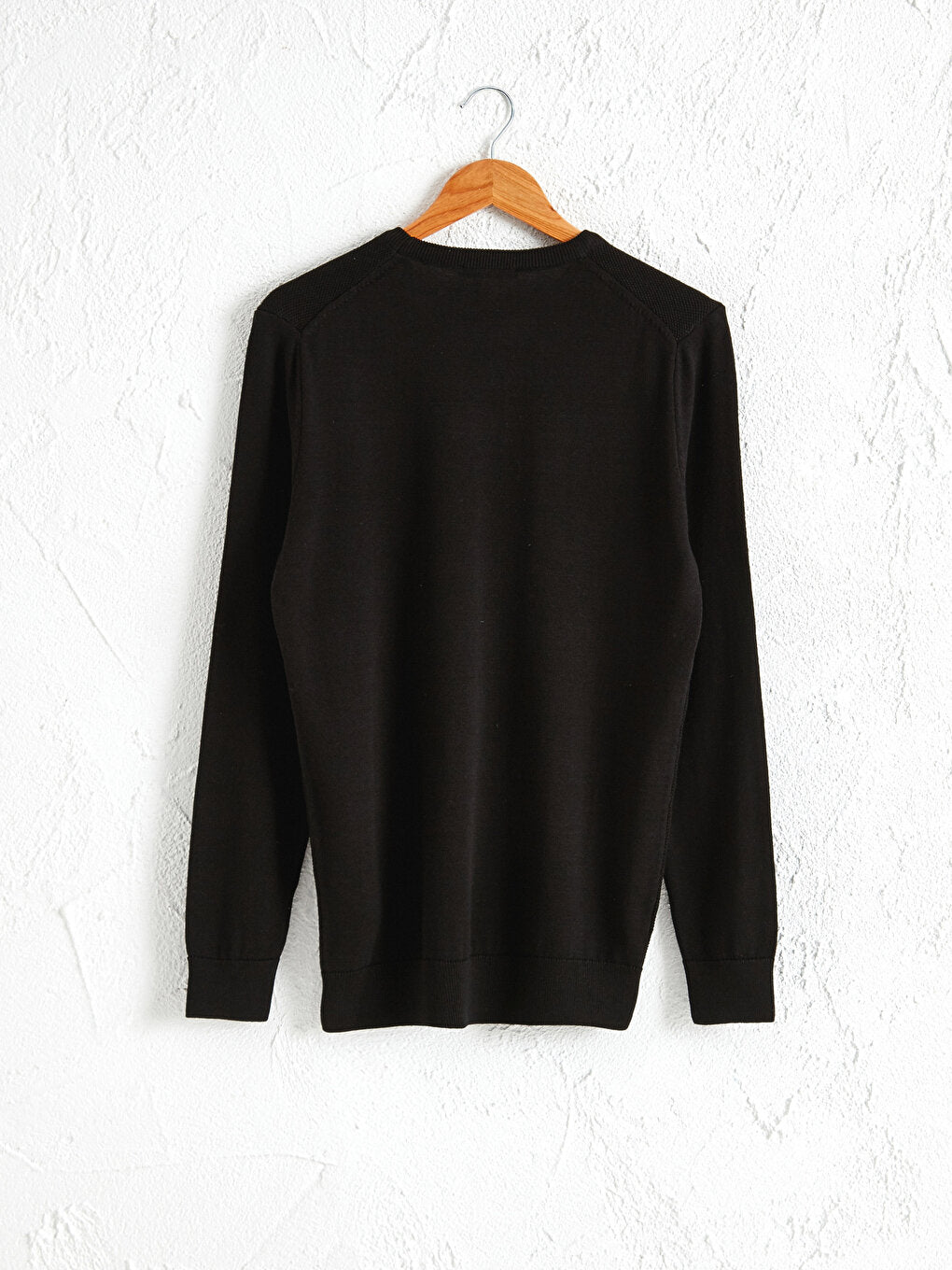 Crew Neck Basic Fine Knitwear Sweater