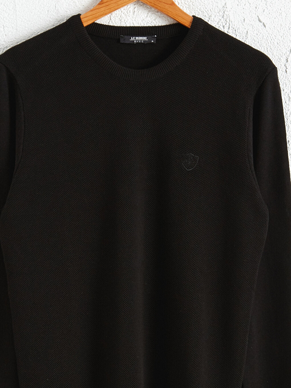 Crew Neck Basic Fine Knitwear Sweater