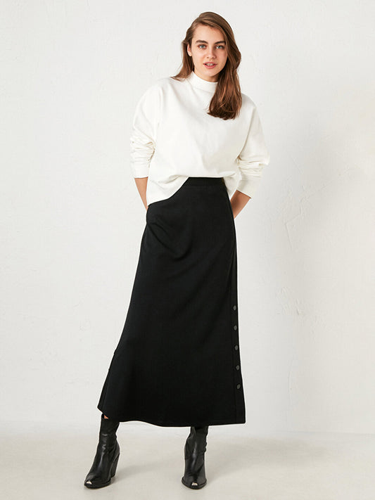 Standard Fit Women's A-Line Long Skirt