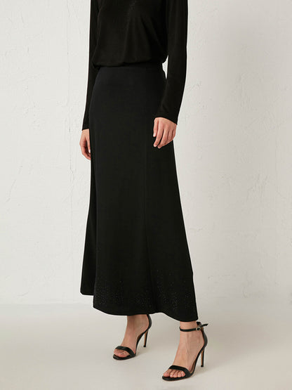 Standard Fit Women's A-Line Long Skirt