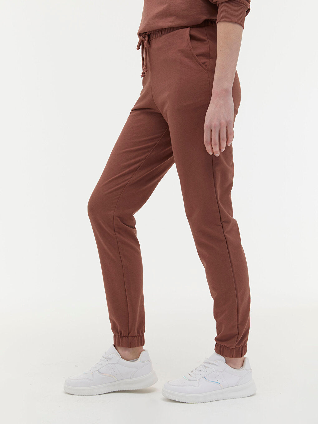 Elastic Waist Tracksuit Bottom