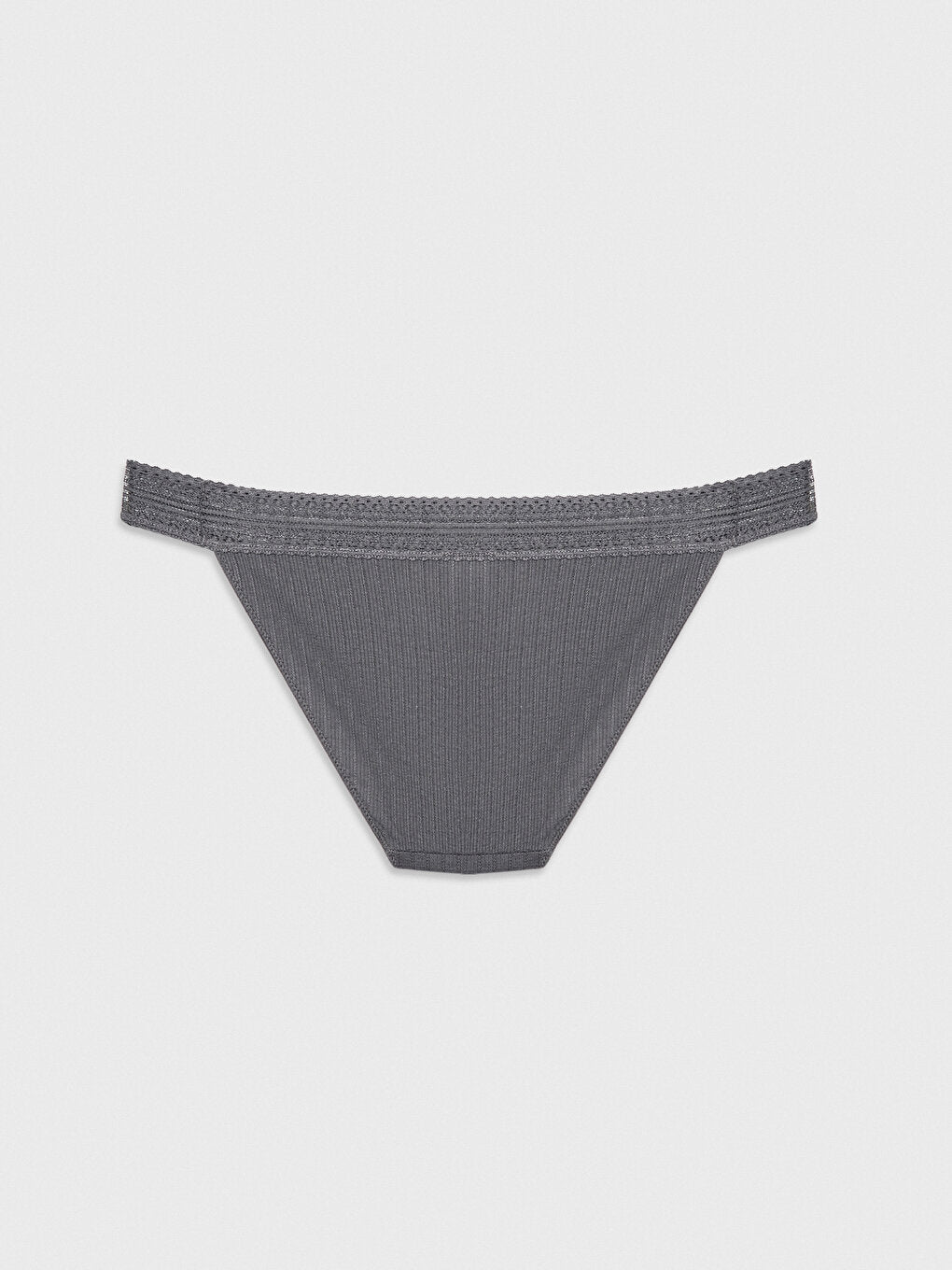 Lace Organic Cotton Bikini Panties 3 Pack