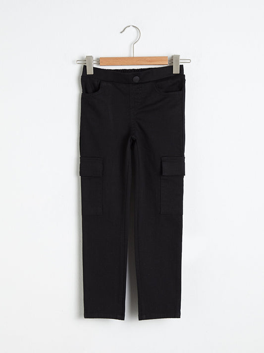 Girl's Gabardine Trousers